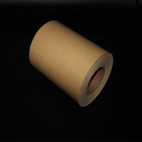 Double Side Kraft Brown PE Coating Silicone Coated Release Paper Liner Roll